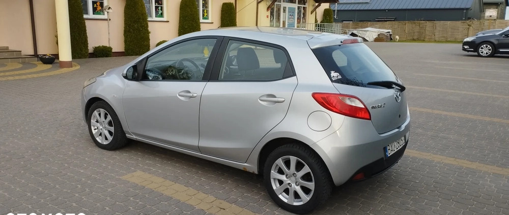 Mazda 2 cena 9900 przebieg: 225060, rok produkcji 2008 z Augustów małe 67